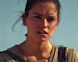 Daisy Ridley autograph