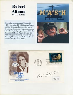 Robert Altman autograph