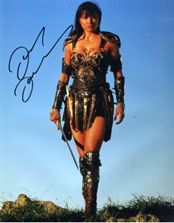 Lucy Lawless autograph