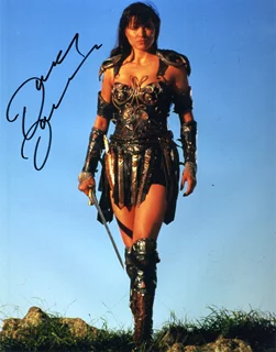 Lucy Lawless autograph