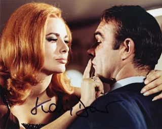 Karin Dor autograph