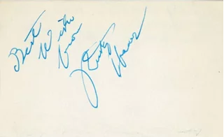 Rusty Hamer autograph
