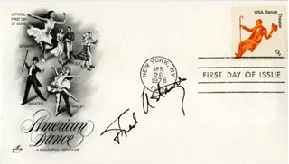 Fred Astaire autograph