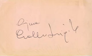 Gina Lollobrigida autograph