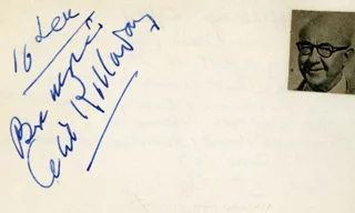 Cecil Kellaway autograph
