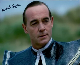 Michael Jayston autograph