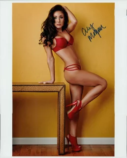 Abby Morgan autograph