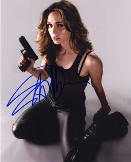 Eliza Dushku autograph