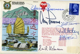 WW II Aces autograph