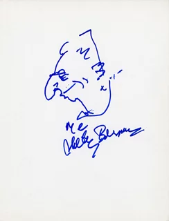 Shelley Berman autograph