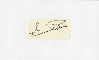 Vincent Price autograph