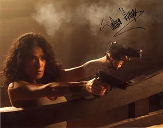 Salma Hayek autograph