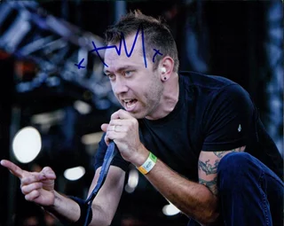 Tim McIlrath autograph