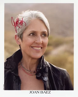 Joan Baez autograph
