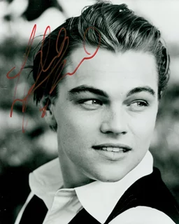 Leonardo DiCaprio autograph