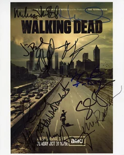 The Walking Dead autograph