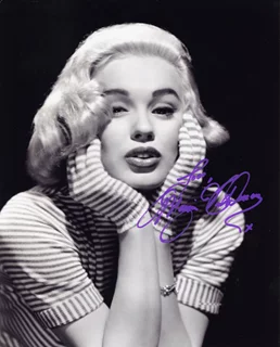 Mamie Van Doren autograph