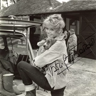 Brigitte Bardot autograph
