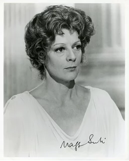 Maggie Smith autograph