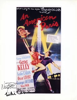 An American In Paris autograph