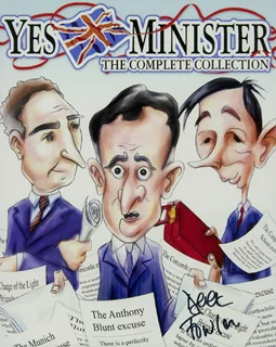 Derek Fowlds autograph