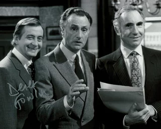 Derek Fowlds autograph