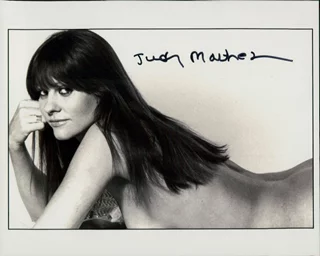 Judy Matheson autograph
