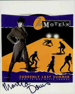 Martha Davis autograph