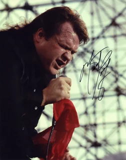 Meat Loaf autograph