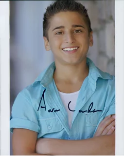 Aaron Landon autograph