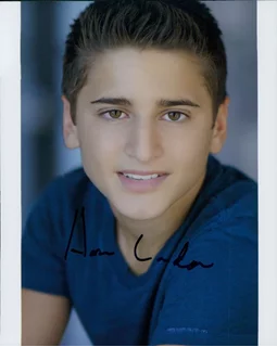 Aaron Landon autograph