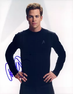 Chris Pine autograph