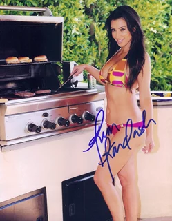 Kim Kardashian autograph