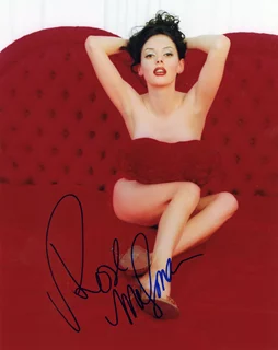 Rose McGowan autograph