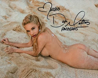 Dani Mathers autograph