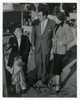 Perry Mason autograph