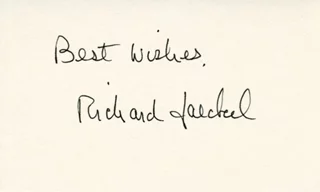 Richard Jaeckel autograph