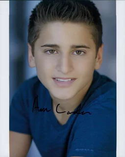 Aaron Landon autograph