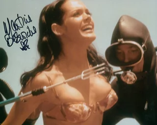 Martine Beswick autograph