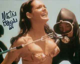 Martine Beswick autograph