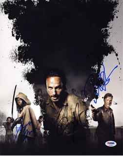 The Walking Dead autograph