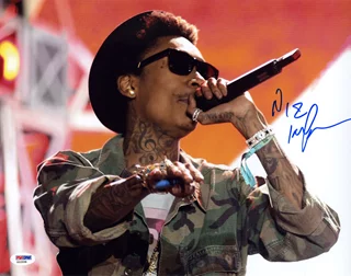 Wiz Khalifa autograph