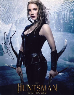 Jessica Chastain autograph