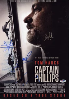 Captain Phillips autograph