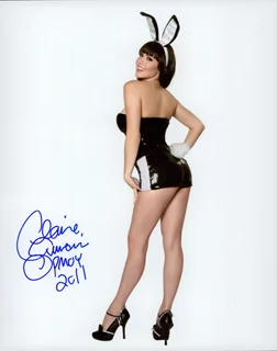 Claire Sinclair autograph