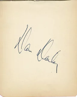 Dan Dailey autograph