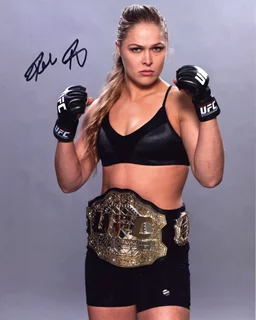 Ronda Rousey autograph