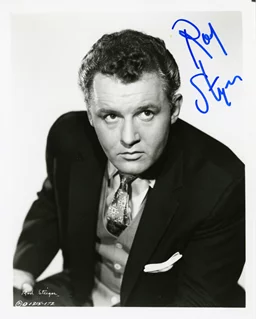Rod Steiger autograph