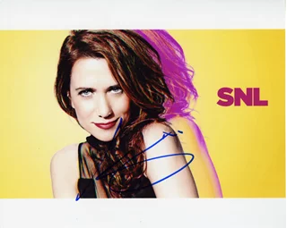 Kristen Wiig autograph