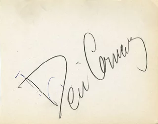 Desi Arnaz autograph